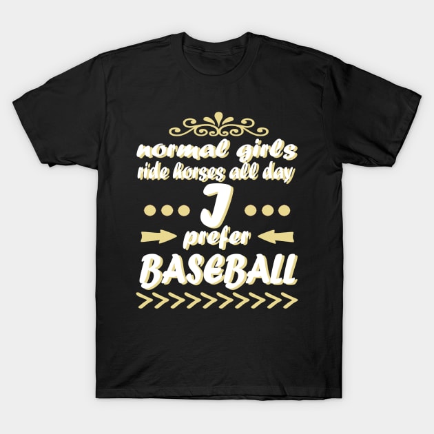 Baseball pitcher girl power baseman base runner T-Shirt by FindYourFavouriteDesign